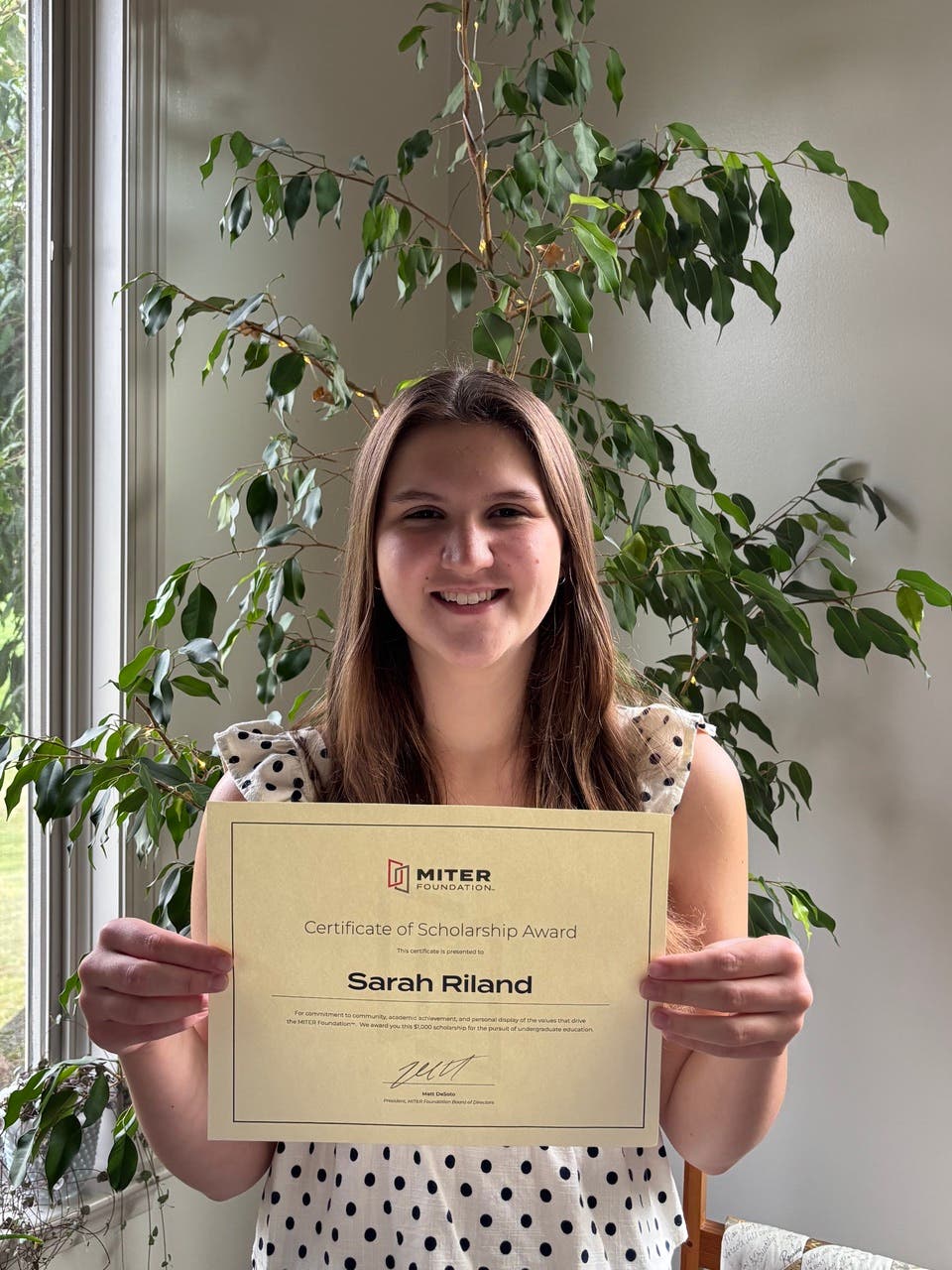 MITER Foundation awards $100,000 in high school scholarships