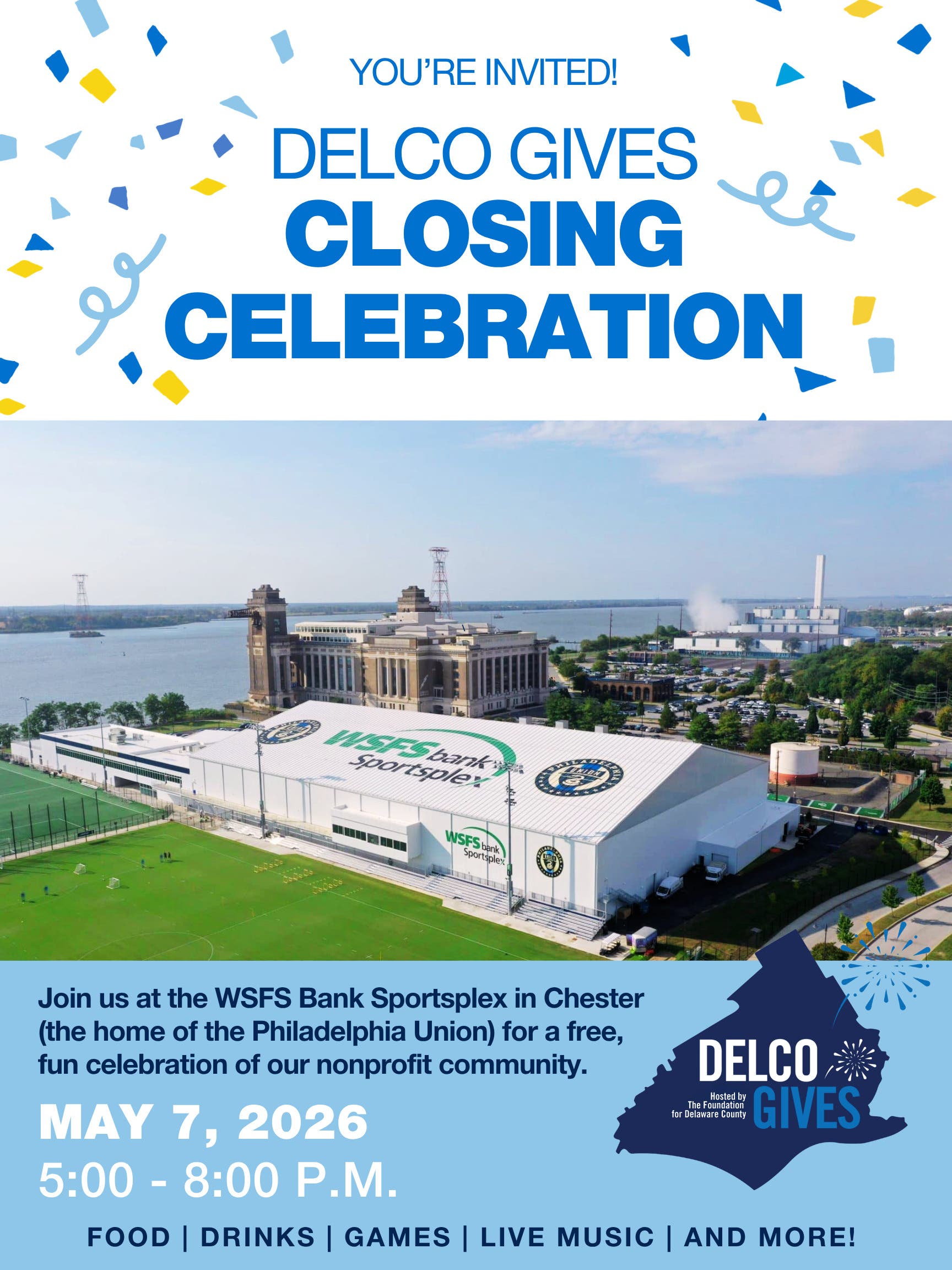 Delco Gives Closing Celebration