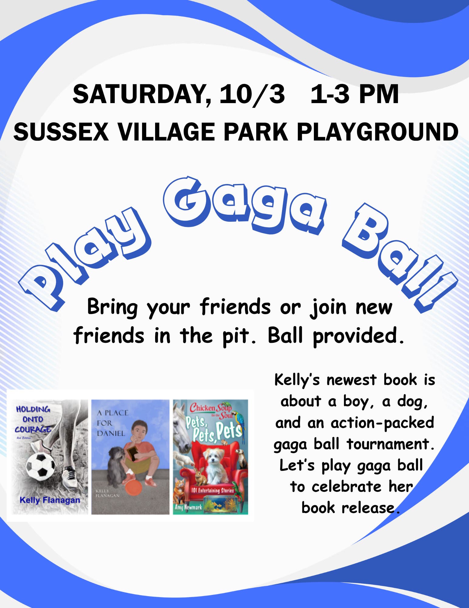 Play Gaga Ball at Sussex Village Park Playground