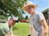 Ken Monson, Adult Leader and Isaac Schloegel, Clarendon Hills on West Virginia Building Mission Trip