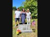FPRL members Joe and Joyce Silvestri, who planned the day’s events, with Kimberly Boutin, great granddaughter of Keeper Howard.