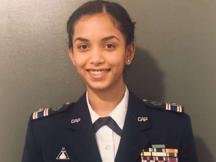 C/2nd Lt Priya Abiram from the Captain 'Bud" Jackson Composite Squadron, Civil Air Patrol