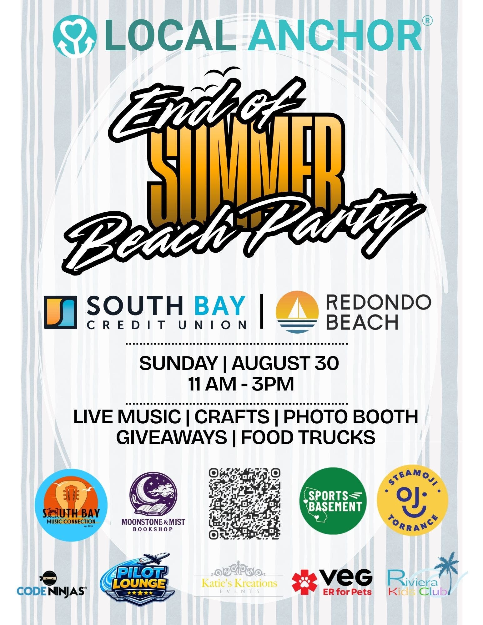 One Last Splash: End of Summer Beach Bash at Seaside Lagoon in Redondo Beach