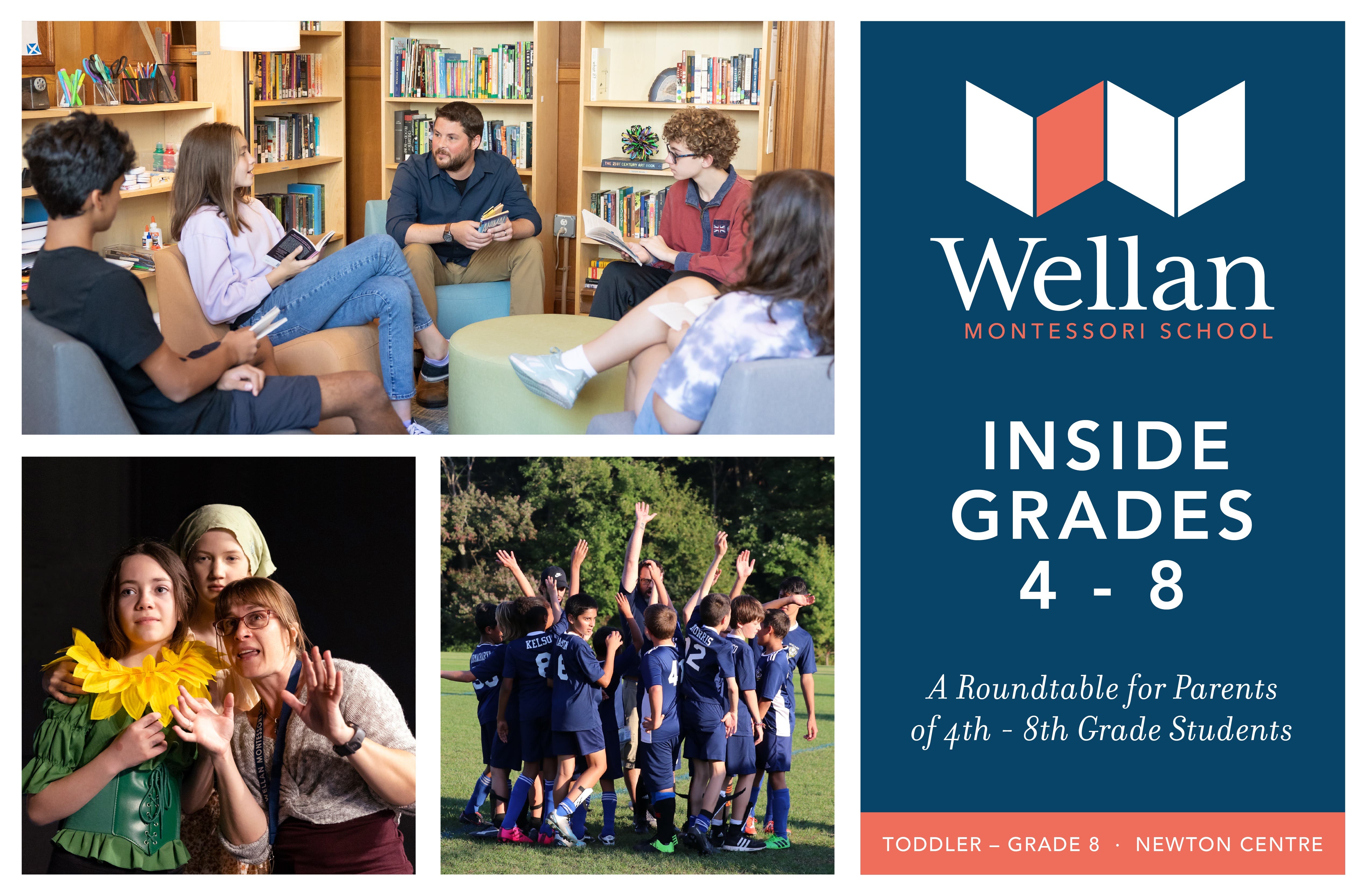 Wellan Montessori School Inside Grades 4-8, A Roundtable