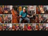 Steve Turner, founder of Rhythm-Changes leading a virtual drum circle from his studio in Pinellas County