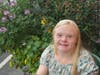 Kassie hanging out at her favorite ice cream shop, OwowCow in Ottsville, PA