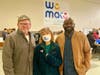 Tony Lesenskyj, We Make's Founder,  Tina Provost, staff member at We Make, and Moe Siddiqu, We Make's Executive Director at the We Make facility in New Jersey.