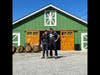Master Cooper Loren Buchmeier (right) and son Holden have operated their farm's Crozehead Cooperage since 2015.