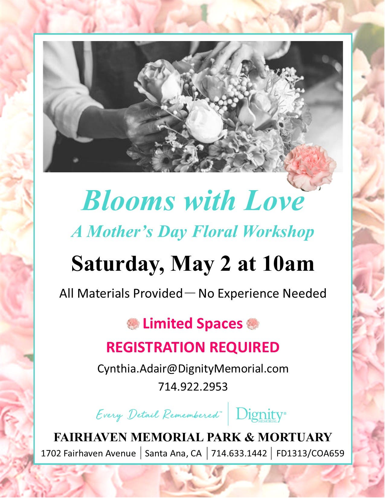 Free Floral Workshop