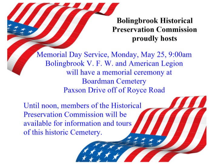 Memorial Day Services at Boardman Cemetery