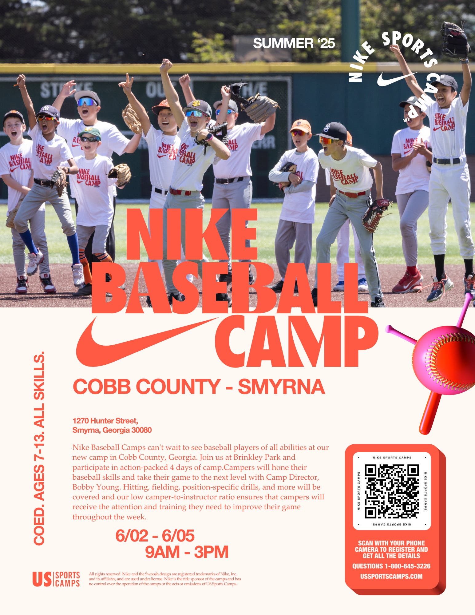 Nike Baseball Skills Camp