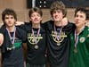 Veritas senior all-stars (left to right) Evan Milanesi, Nick Jetton, Gunnar Andersen and Ben Ryan.
