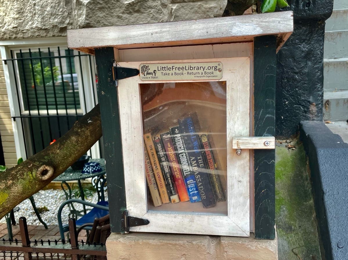 Pictured Above: A Little Free Library in Washington, D.C. There are more than 100,000 Little Free Libraries worldwide. 