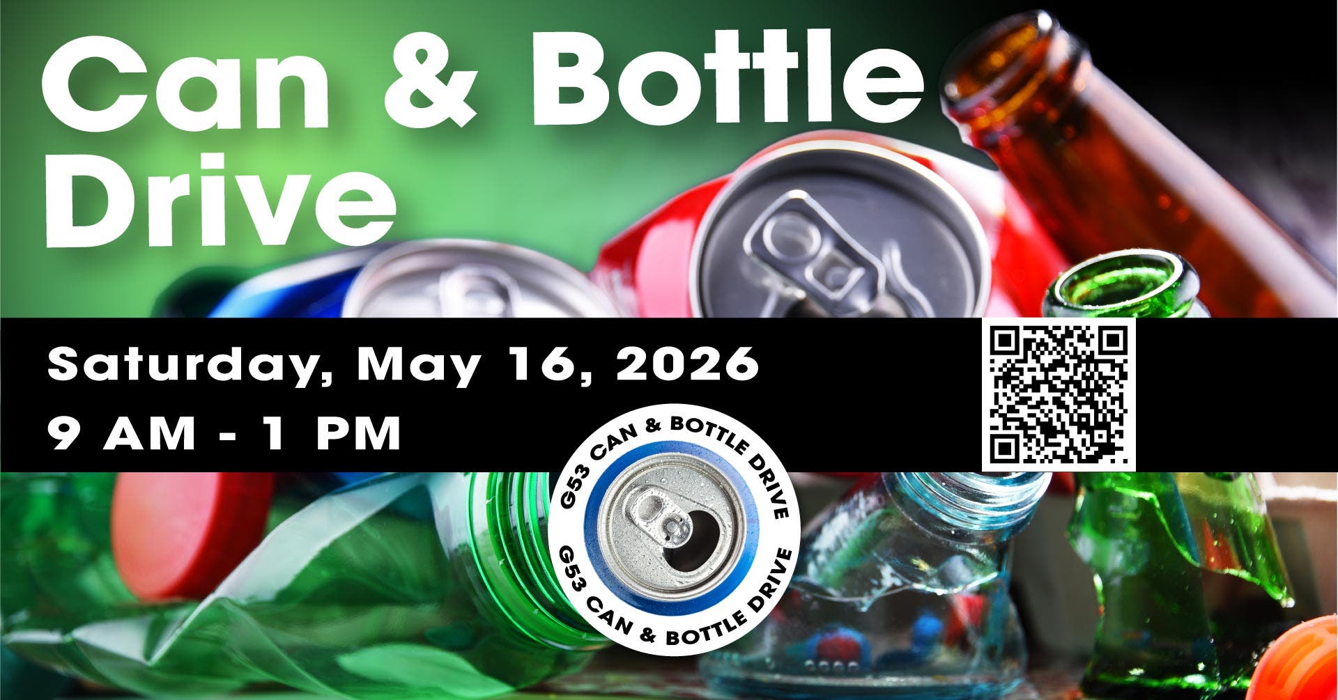Can and Bottle Drive