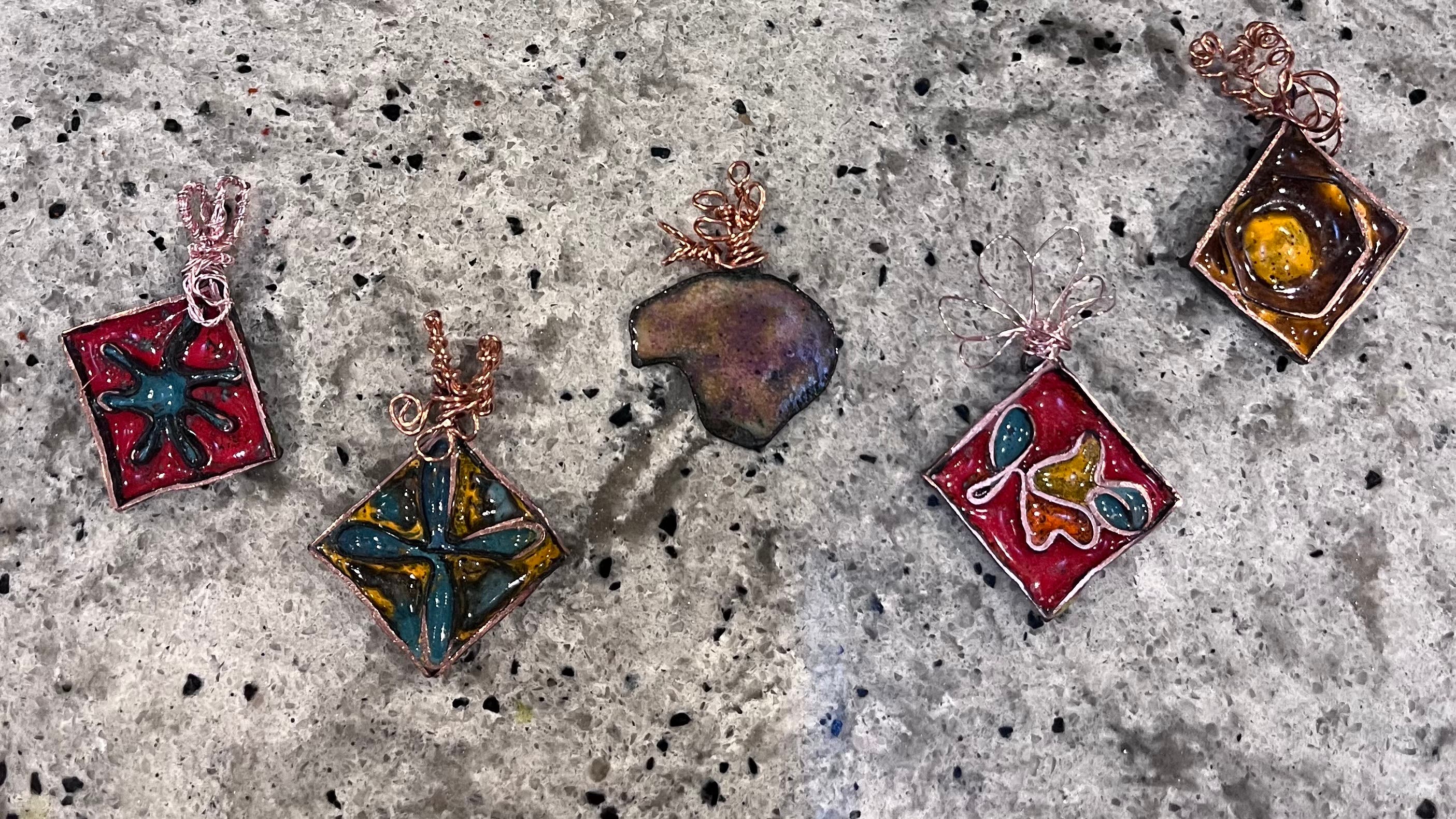 Unique Enameling Workshop 2:00-4:00 PM