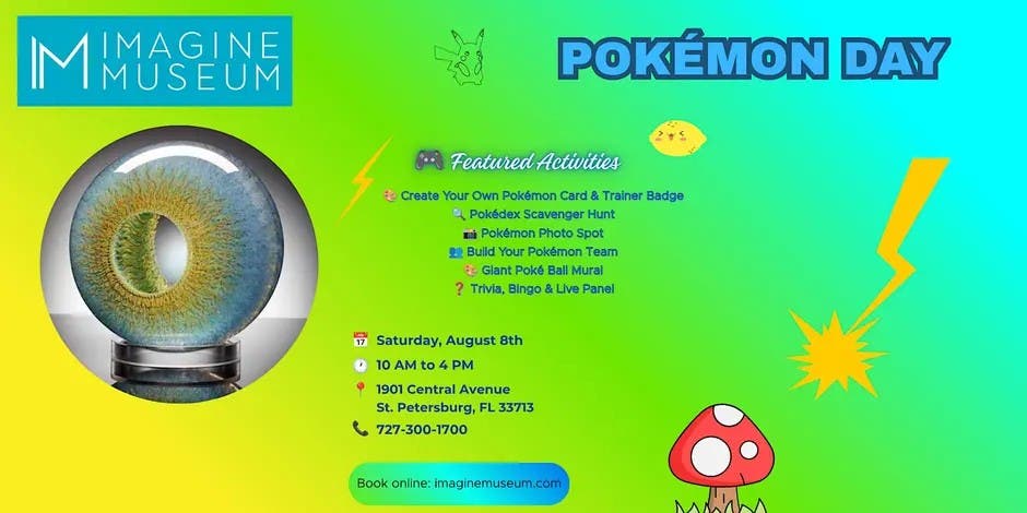 ⚡ Celebrate Pokémon's 30th Anniversary with PikaBelleChu at Imagine Museum