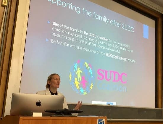 Although 400 kids in America pass away each year from SUDC, the label is not taught in medical schools. One Holmdel doctor is changing that.