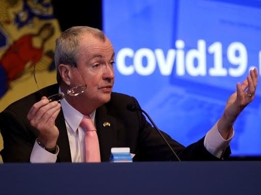 The state launched the new COVID Alert NJ app on Thursday, which notifies users if they have been around an infected person. 