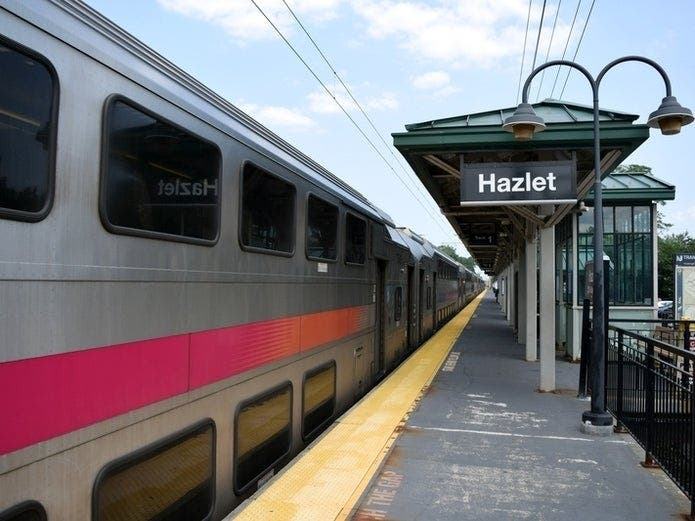 An adult male was reportedly struck and killed by an NJ Transit train early Thursday morning near the Hazlet station, authorities said.