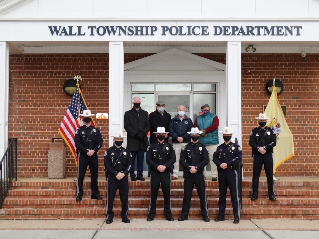 Joseph Phillips and James Yannazzone were sworn in on Friday as township police officers.