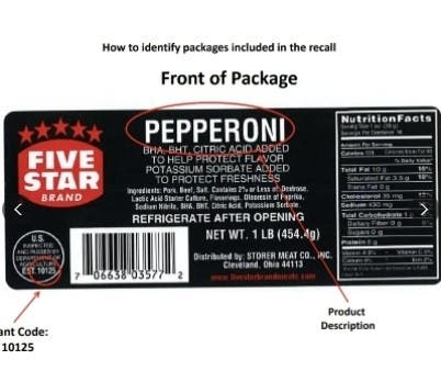 More than 2.3 million pounds of pork products produced by Michigan-based Alexander & Hornung have been recalled.