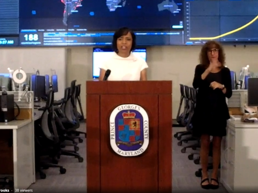 Prince George's County Executive Angela Alsobrooks condemned two massive pool parties thrown in Upper Marlboro over the weekend. She said the gatherings of hundreds of people could have spread coronavirus.