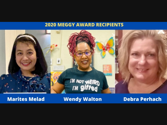 Three Prince George's County Public Schools employees won an award from the Maryland Educators of Gifted Students.