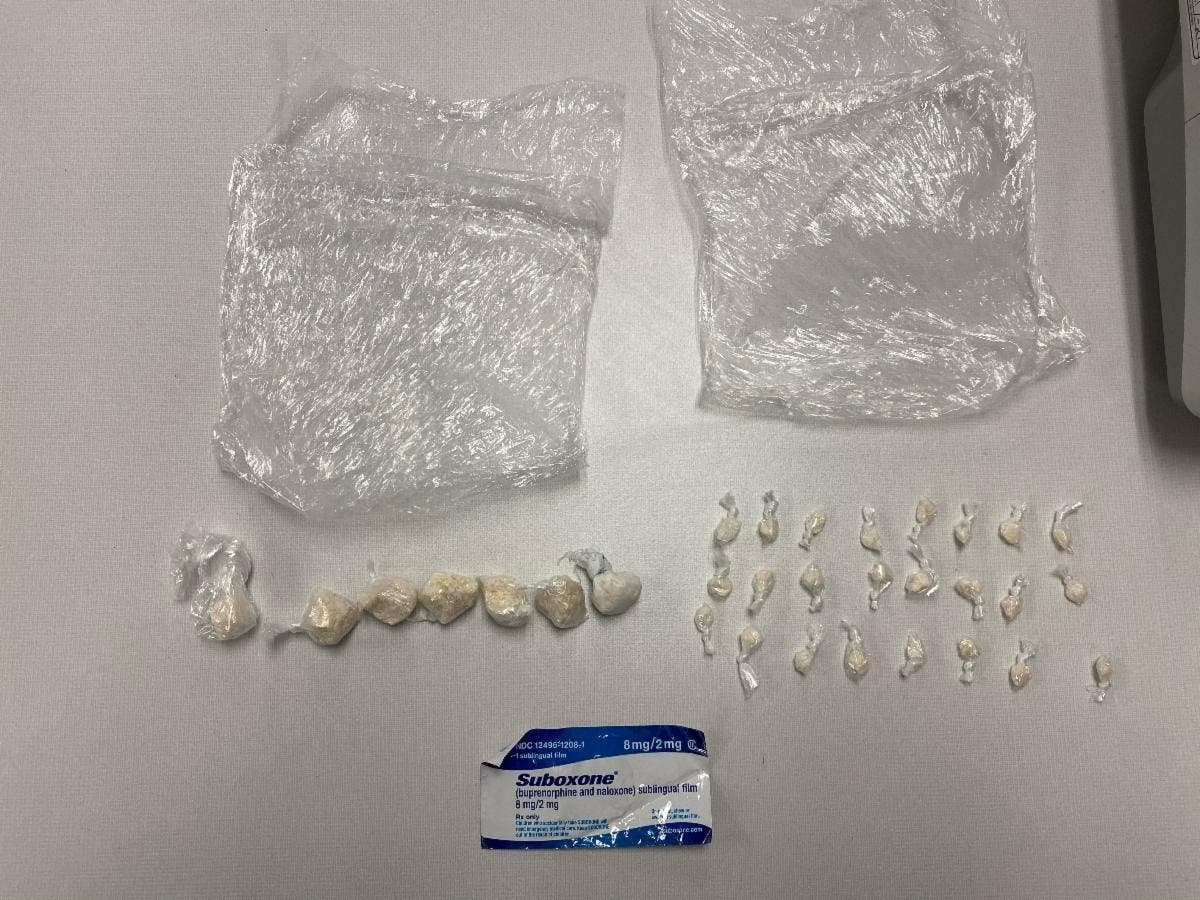 The Anne Arundel County Police Department seized 31 bags containing 22.09 grams of suspected crack cocaine, one suboxone strip and $708 outside a Pasadena Royal Farms on Monday evening. Police then arrested 22-year-old Alyssa Joy Bamberger of Sykesville.