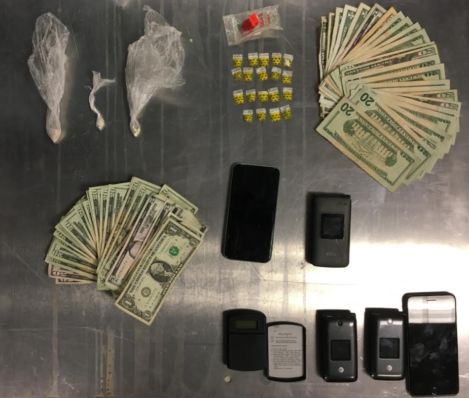 The Anne Arundel County police department made a cocaine-related arrest in Pasadena Tuesday night. They arrested Pasadena men Montrelle Alusine Musa and Dominick Lee Lattimore. They also ticketed an unidentified 17 year old.