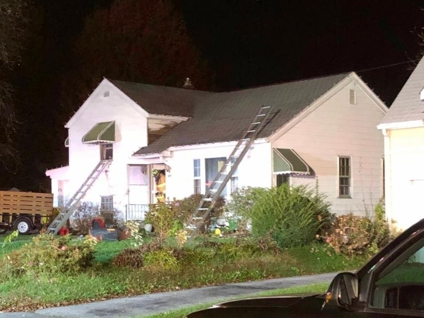 A Linthicum Heights house fire hospitalized five people early Saturday morning, The Anne Arundel County Fire Departed said.