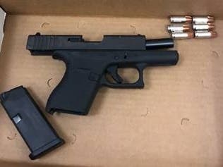  The Transportation Security Administration says it found a loaded handgun in the bag of a passenger at Baltimore/Washington International Airport on Sunday. The Maryland Transportation Authority police arrested the accused man, Austin Lee Lynch.