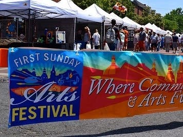 The First Sunday Arts Festival will return to Annapolis on Sunday, May 2. The monthly crafts market will be open on West Street from 11 a.m. to 5 p.m.