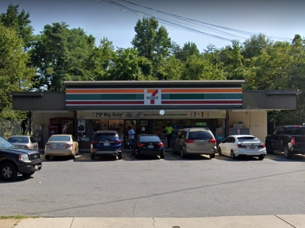 The Prince George's County Fire/EMS Department said somebody used two Molotov cocktails to set a Camp Springs 7-Eleven (pictured above) on fire Saturday in the 6400 block of Auth Road.
