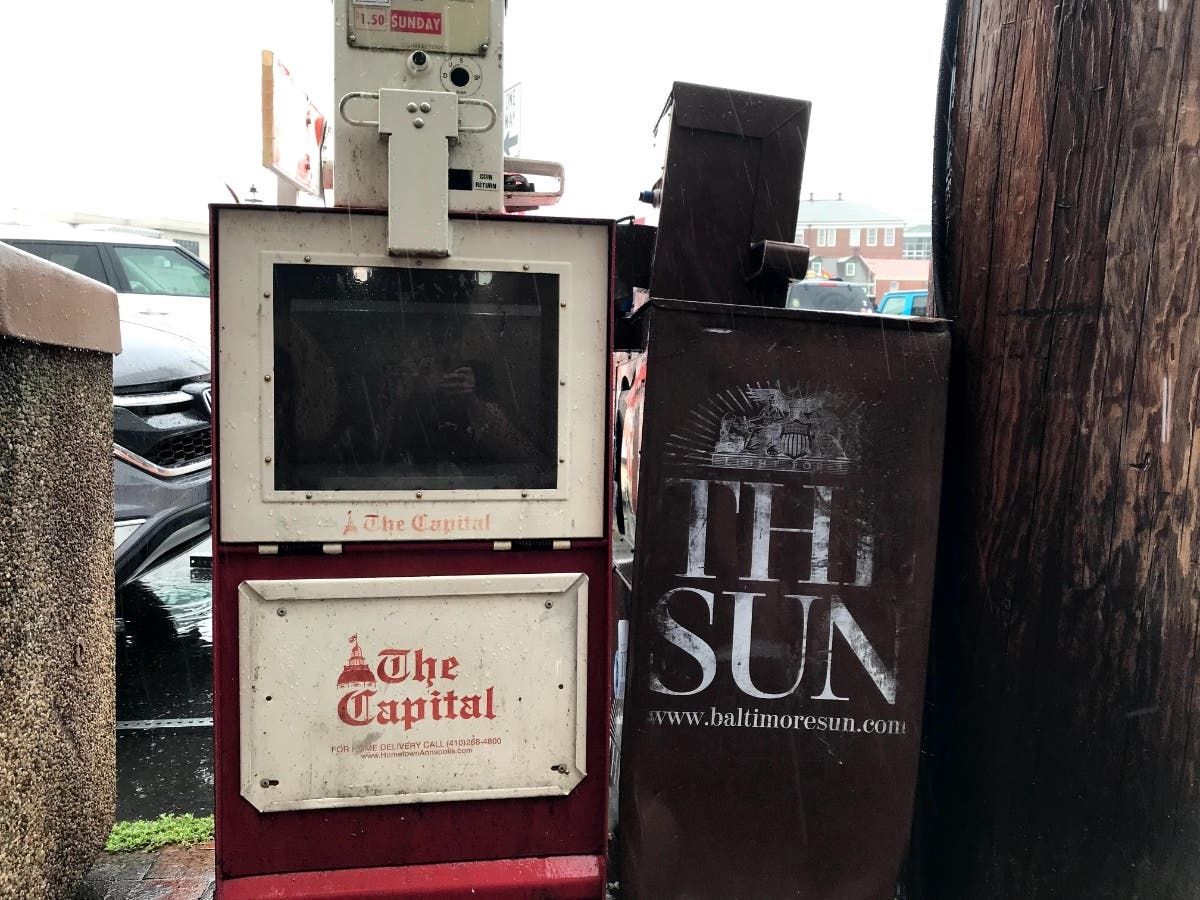 Anne Arundel County Executive Steuart Pittman on Tuesday criticized Alden Global Capital, which bought Tribune Publishing for $633 million last month, for offering buyouts to its reporters at the Capital Gazette and The Baltimore Sun.