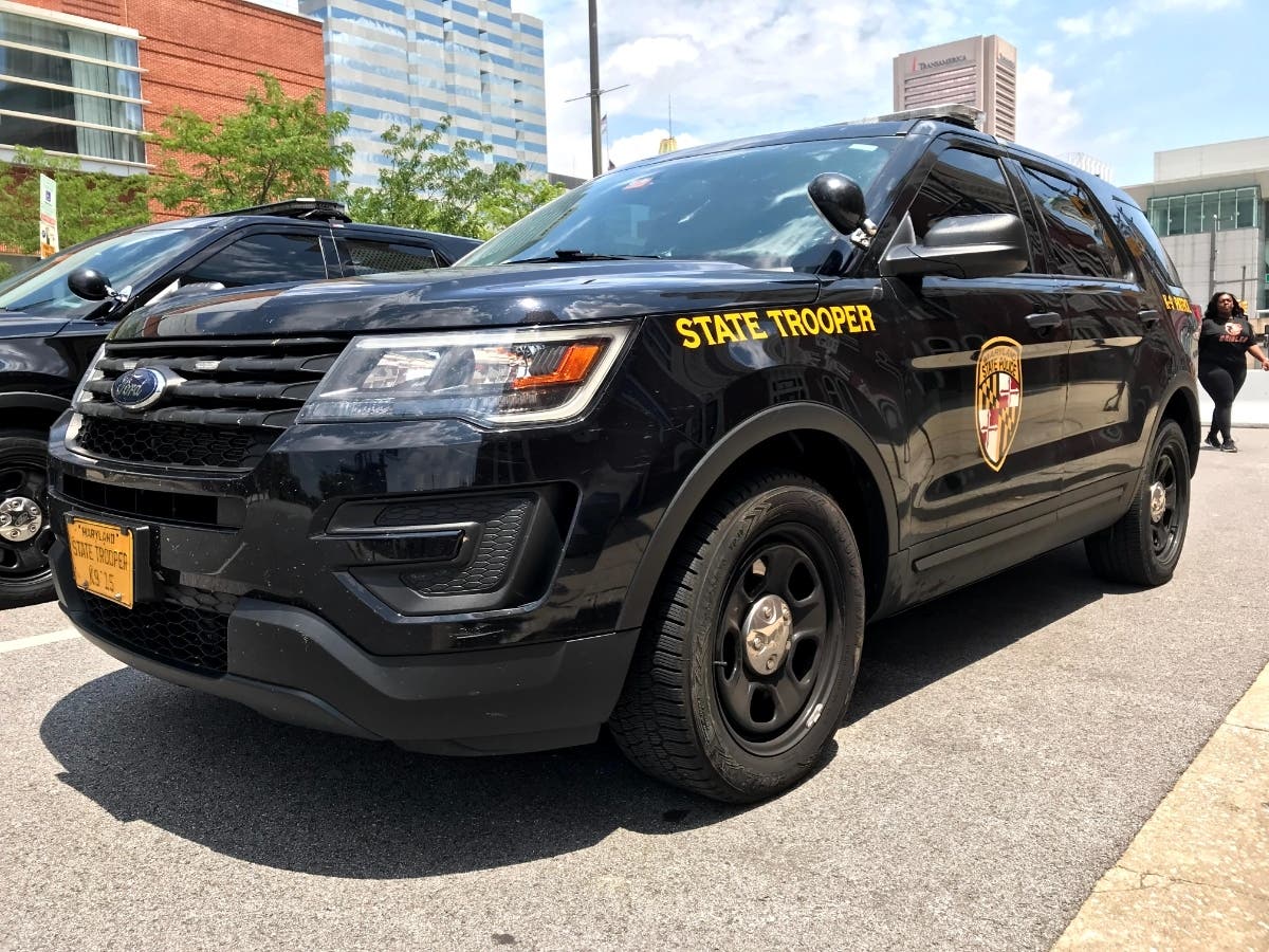 The Maryland State Police said three people were injured in an Independence Day crash (not pictured above) in Lanham.