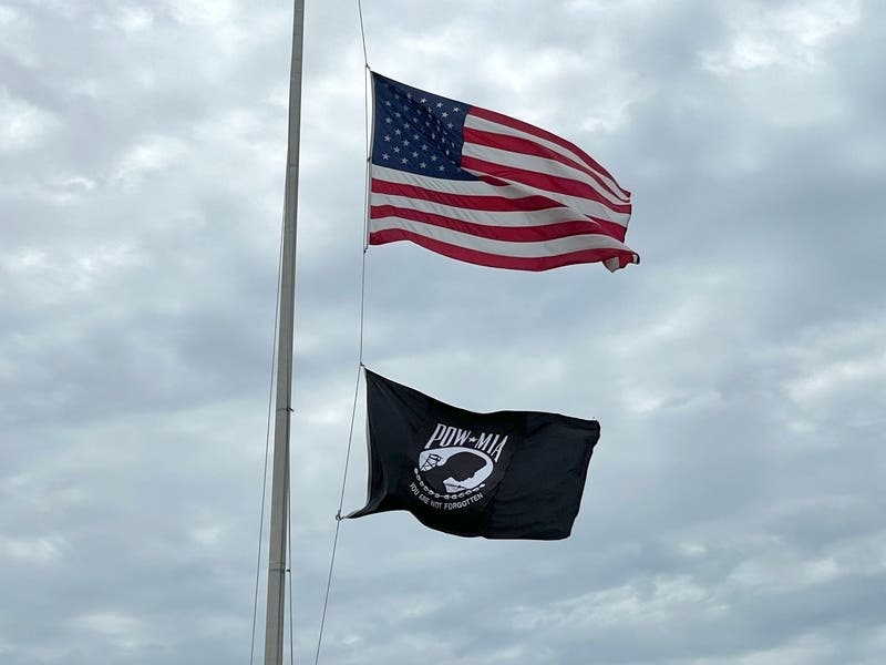 United States and Maryland flags will fly at half-staff on Saturday in remembrance of the Sept. 11, 2001 terrorist attacks.