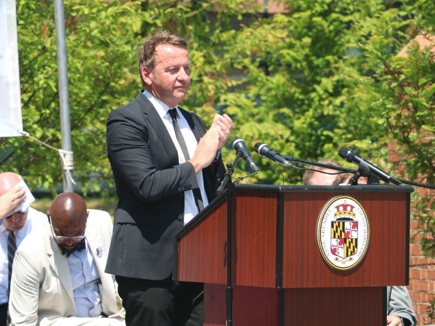 Mayor Gavin Buckley, pictured above, will take the oath of office Monday at a swearing-in ceremony with the other winners of the 2021 Annapolis general election.