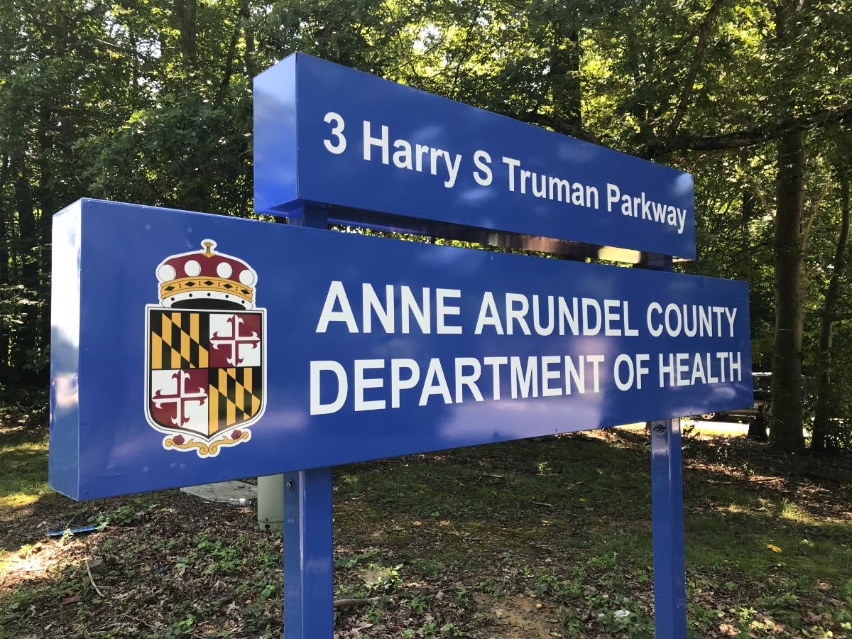 Anne Arundel County Executive Steuart Pittman and Health Officer Dr. Nilesh Kalyanaraman on Friday suggested masks, vaccines and booster shots in light of Maryland's first three COVID-19 infections from the omicron variant. Masks aren't required, however.