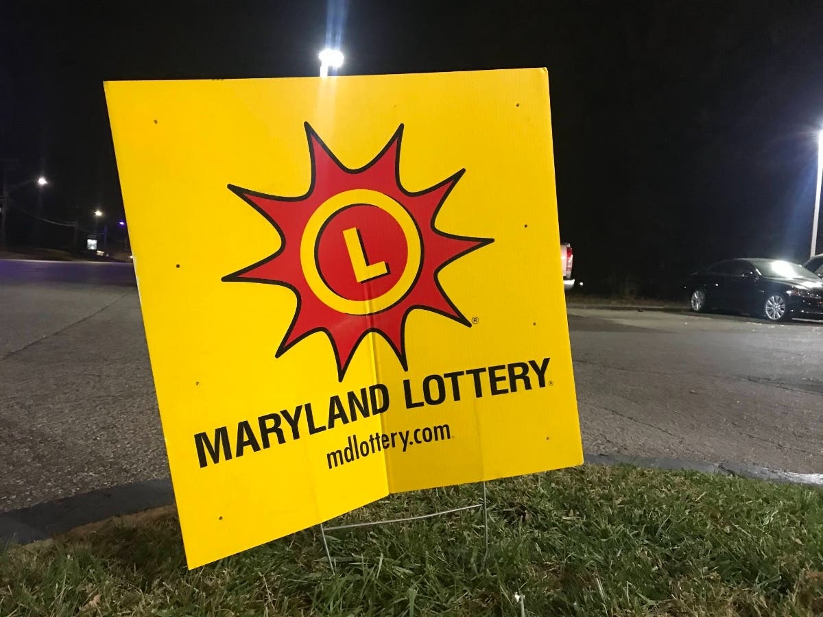 The Maryland Lottery said players in Annapolis, Glen Burnie, Odenton and Severn won or claimed prizes of at least $10,000 last week. A lottery sign is shown above.