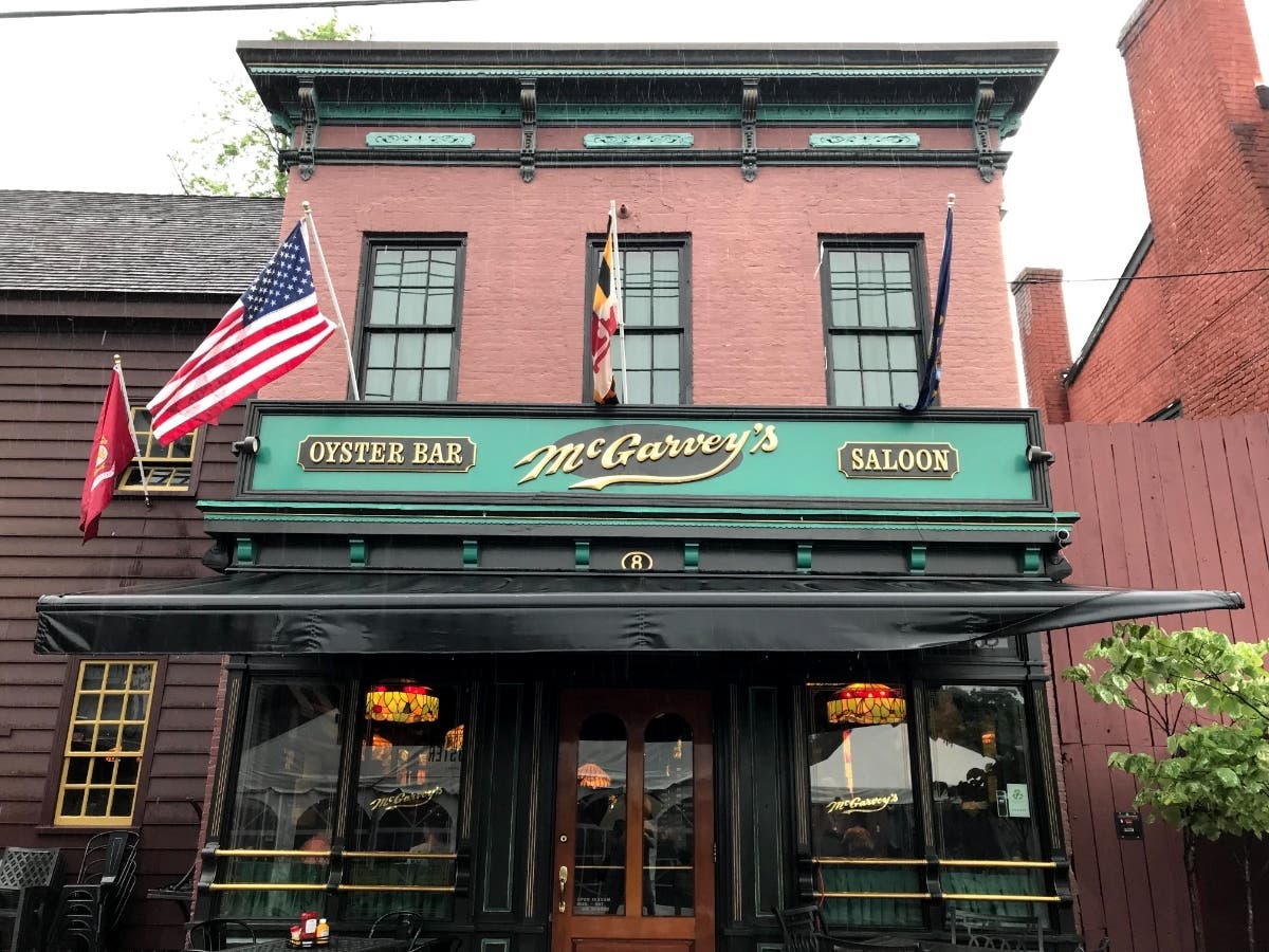 The Annapolis Oyster Festival runs from March 6 through March 19. One of the participating businesses is McGarvey's Saloon and Oyster Bar, pictured above.