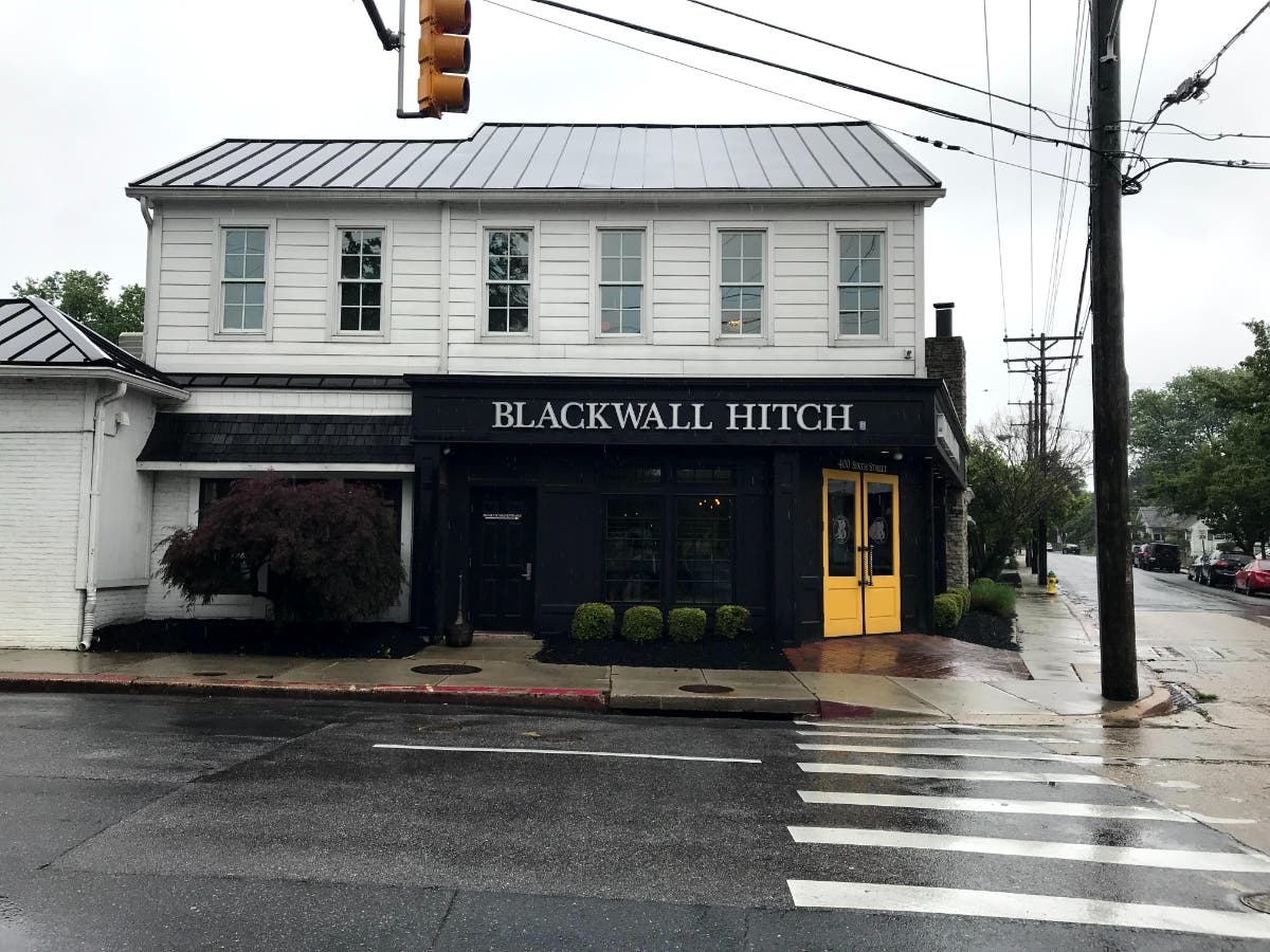 Titan Hospitality Group, which runs restaurants in Maryland and Virginia, will donate a portion of its Tuesday carryout sales to World Central Kitchen to help feed Ukrainian refugees. The Annapolis Blackwall Hitch, which is owned by Titan, is shown above.