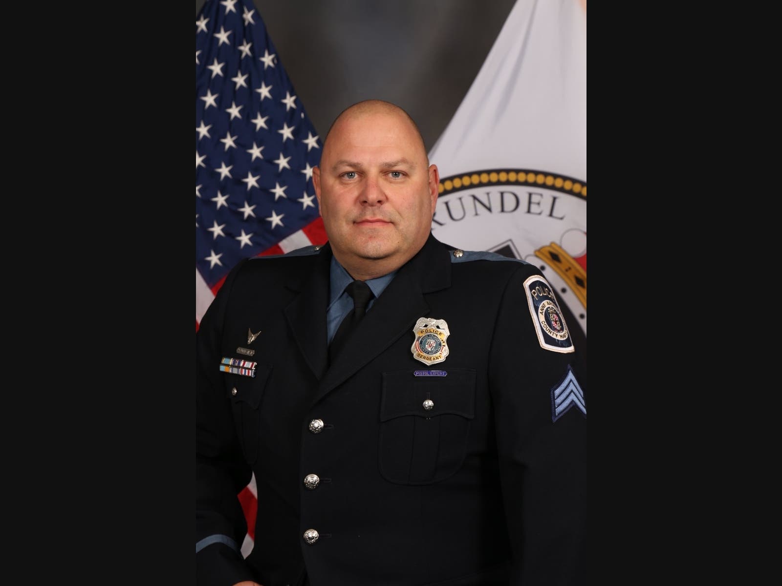 The Anne Arundel County Police Department announced Tuesday that Sgt. Will Morningstar saved a man who was drowning in Pasadena at Lake Waterford Park on June 19. Morningstar is pictured above.