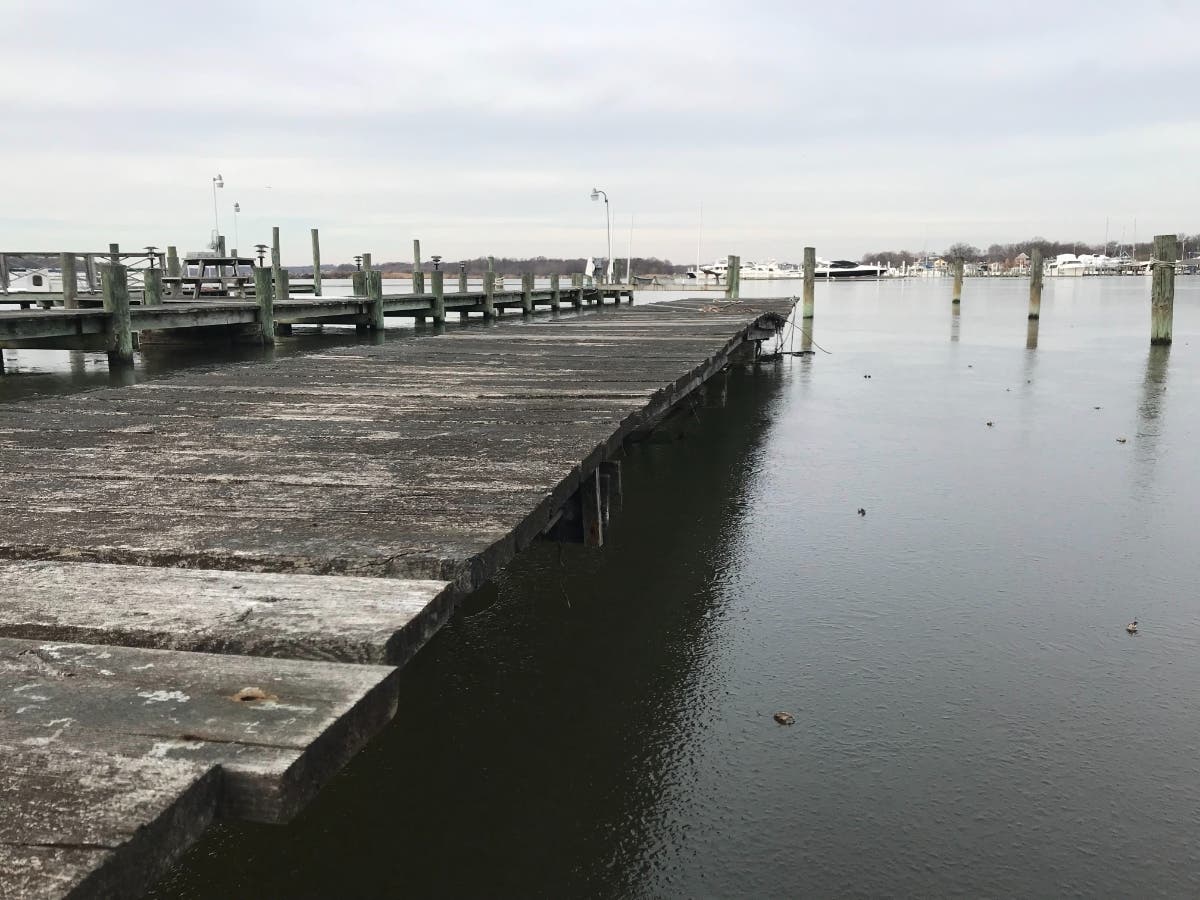 The National Park Service Chesapeake Gateways and Chesapeake Conservancy suggested attending the Sultana Downrigging Festival this Friday through Sunday in Chestertown. A pier in Baltimore County is pictured above.