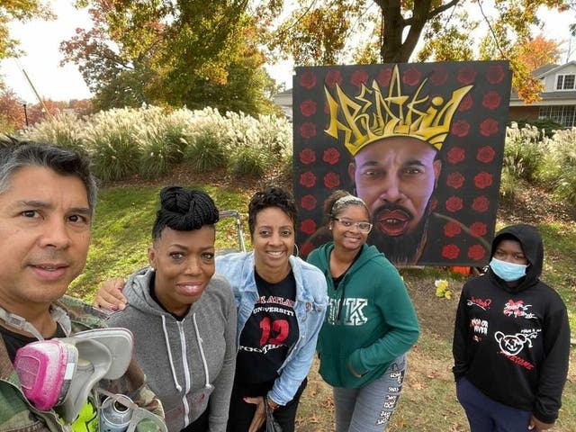 Defaced Patch Defaced Mural Of Late Annapolis Rapper Repainted After Vandalism ...