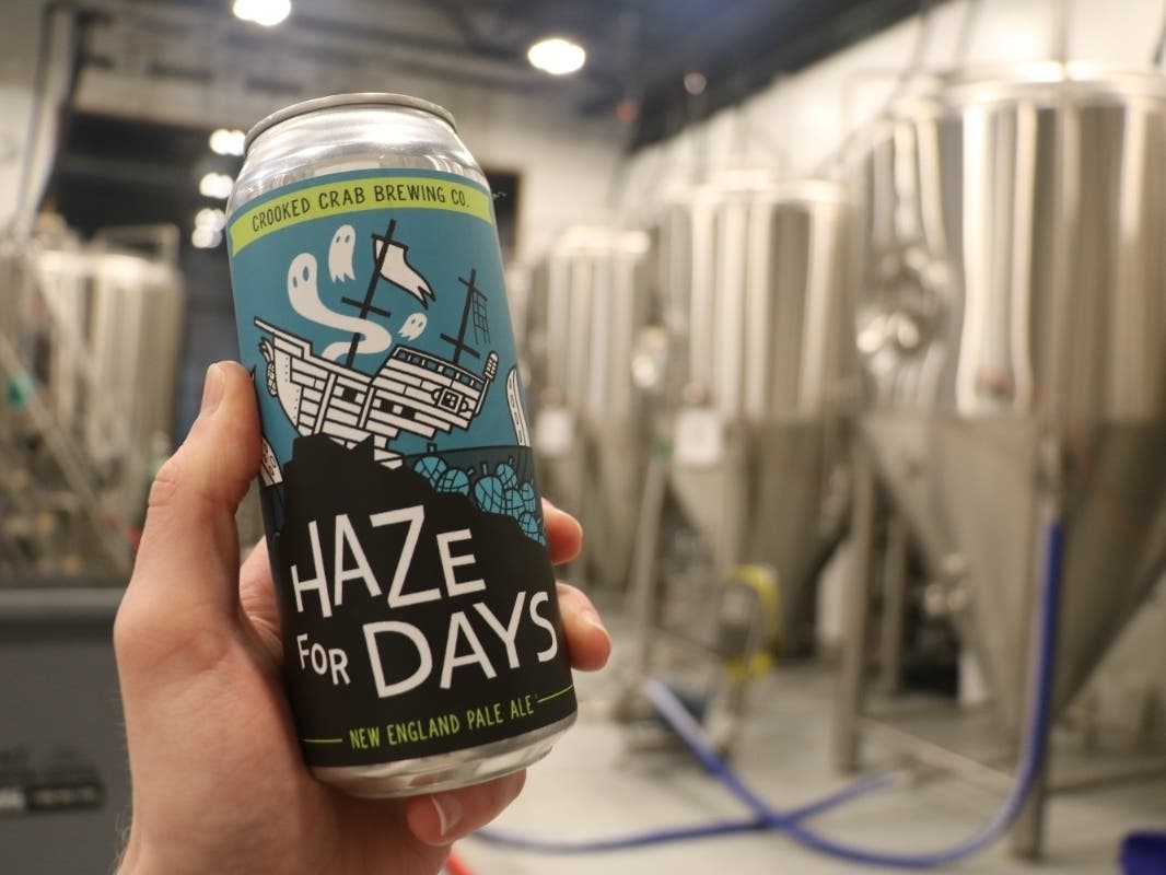Crooked Crab Brewing Company overcame the pandemic, expanded its taproom and added a pizza kitchen. The business's brewhouse is pictured above in Odenton. This was one of Maryland's top stories of the year.