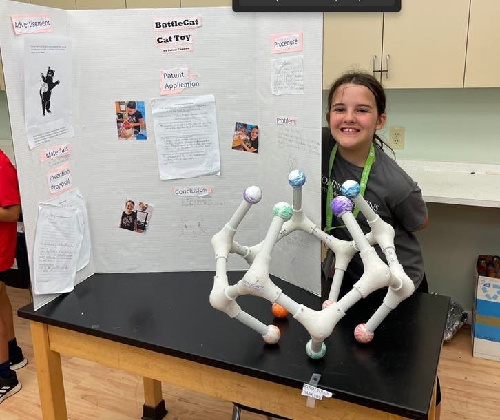 The Johns Hopkins Center for Talented Youth named Satori Cannon, pictured above, one of the brightest students in the world. The 9-year-old is from Ellicott City.