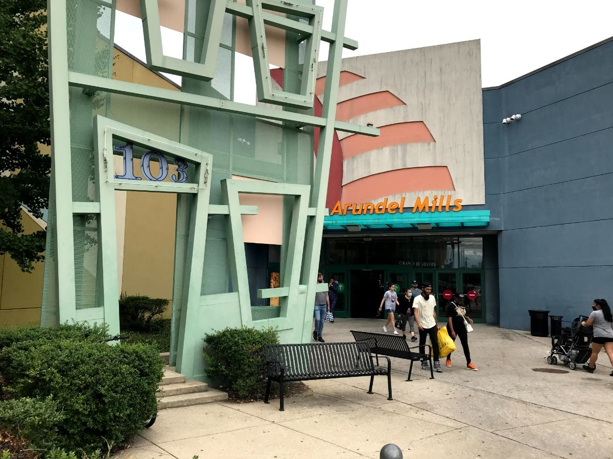 The Easter Bunny will be at Arundel Mills mall from Friday, March 17 through Saturday, April 8. The mall is pictured above in Hanover.