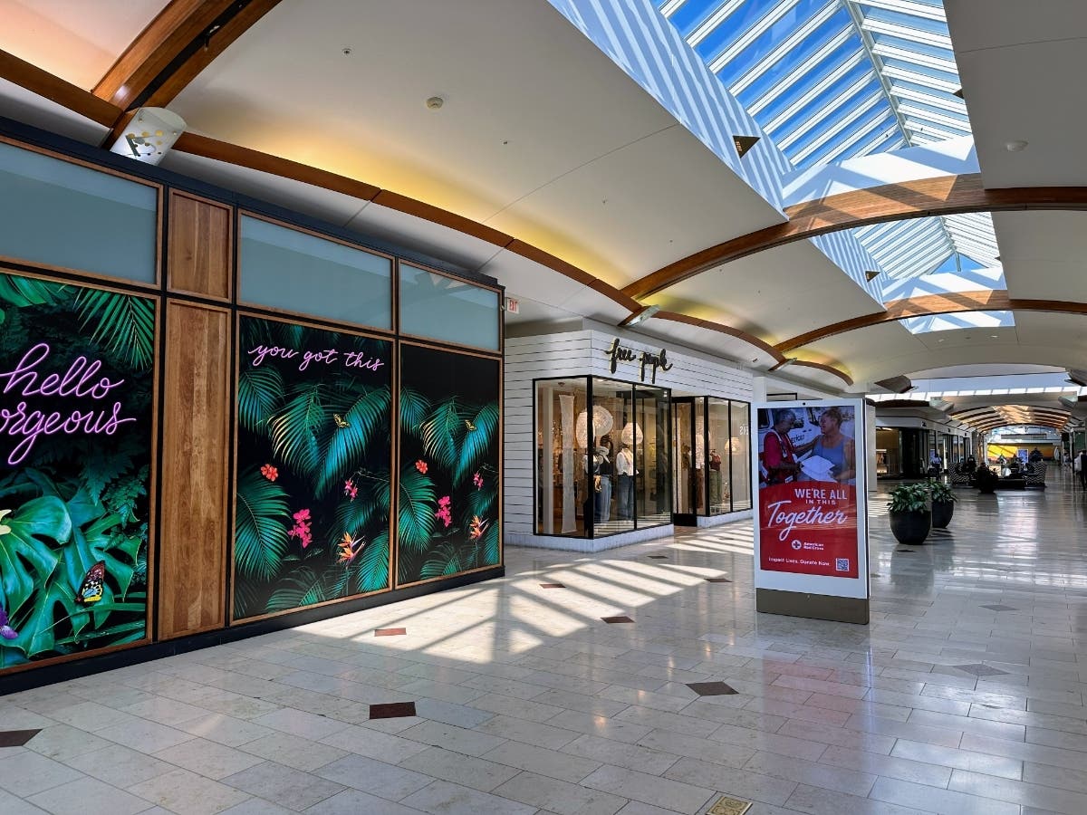 The Easter Bunny will be at the Westfield Annapolis mall from Friday, March 17 through Saturday, April 8. The mall is pictured above.