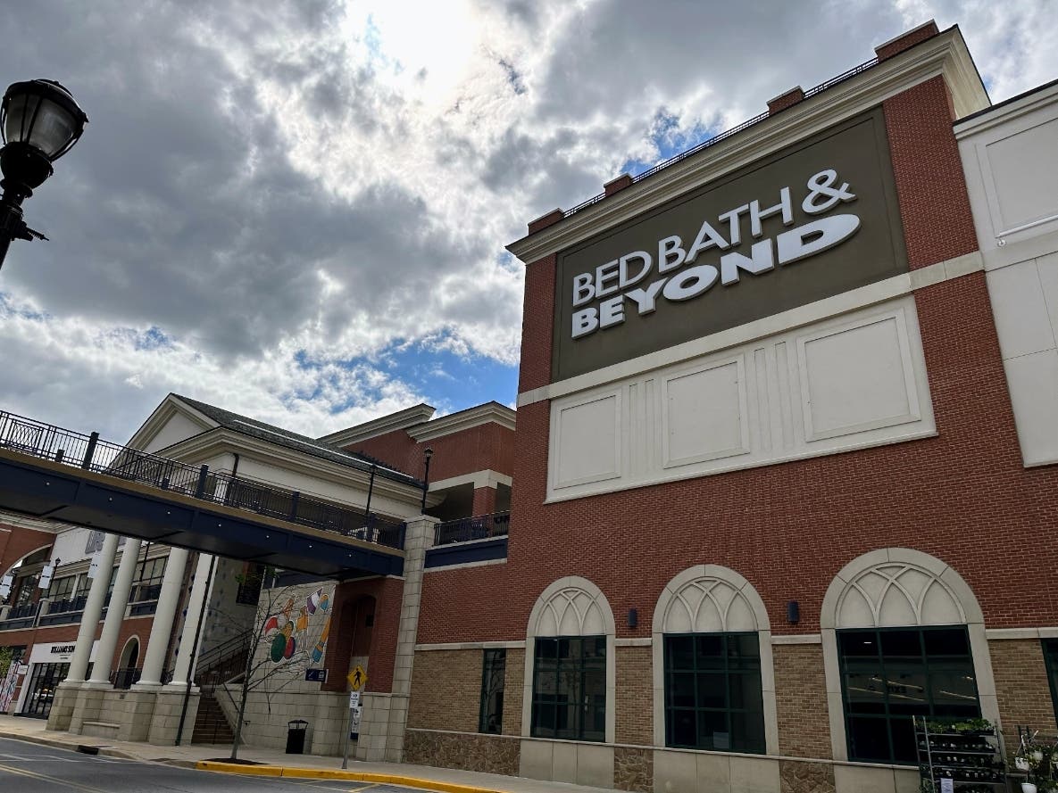 The Bad Bath & Beyond store in the Annapolis Town Center, pictured above, is now closed.