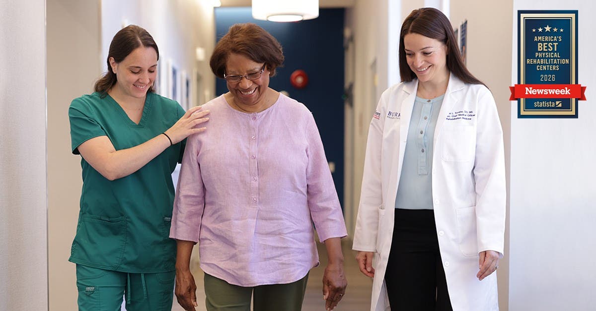 Burke Rehabilitation® Named to Newsweek's List of America's Best Physical Rehabilitation Centers